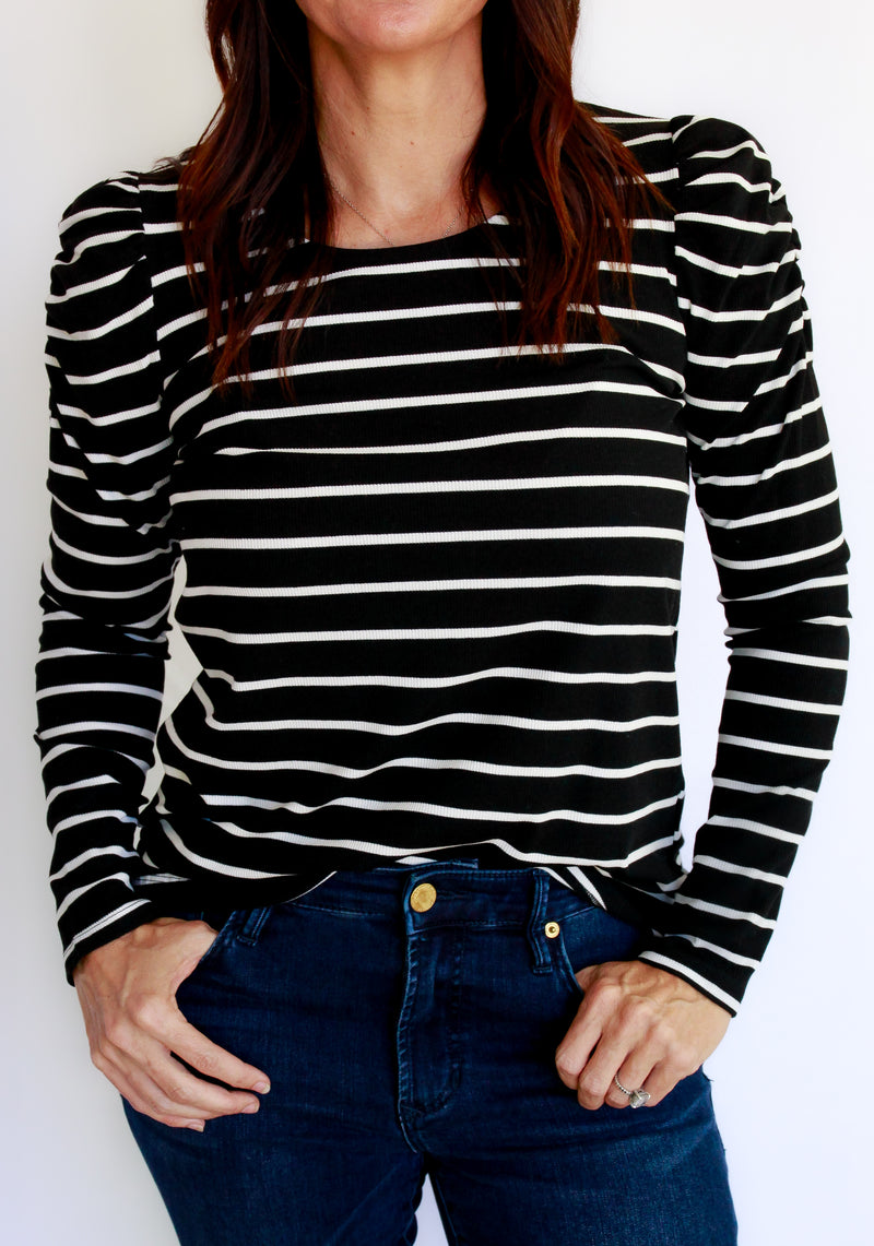 Dunae Striped Long Sleeve