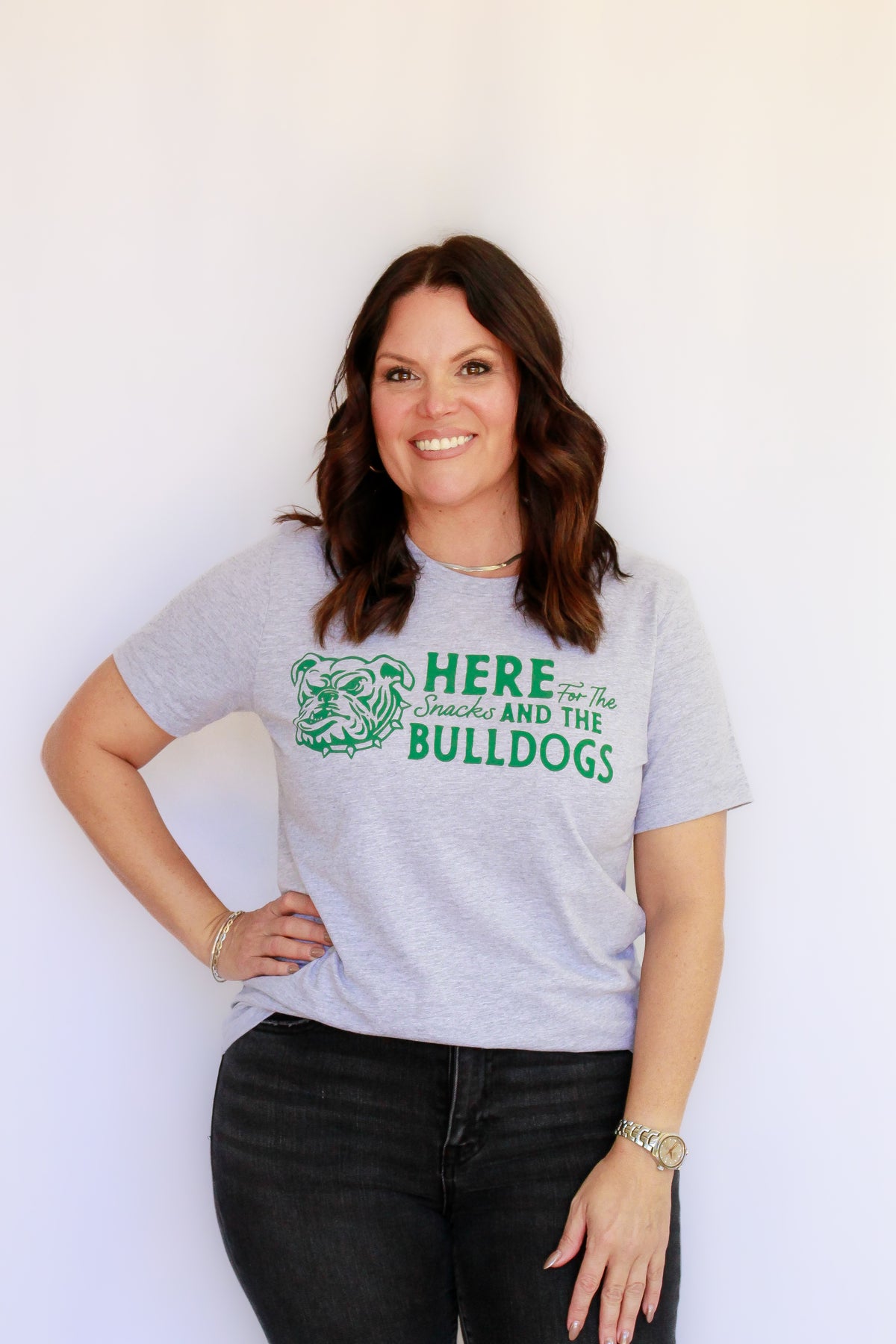 Snacks and Bulldogs Tee