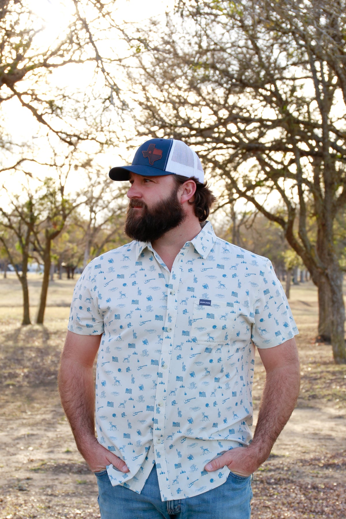 Performance Button Up