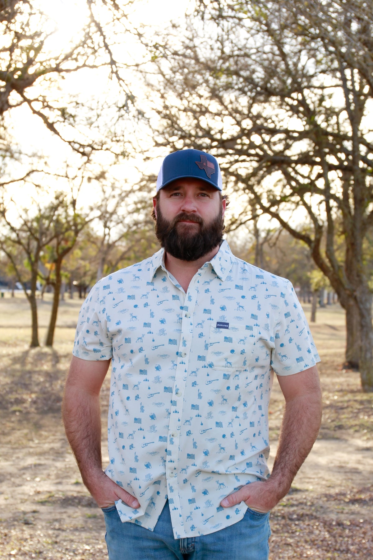 Performance Button Up