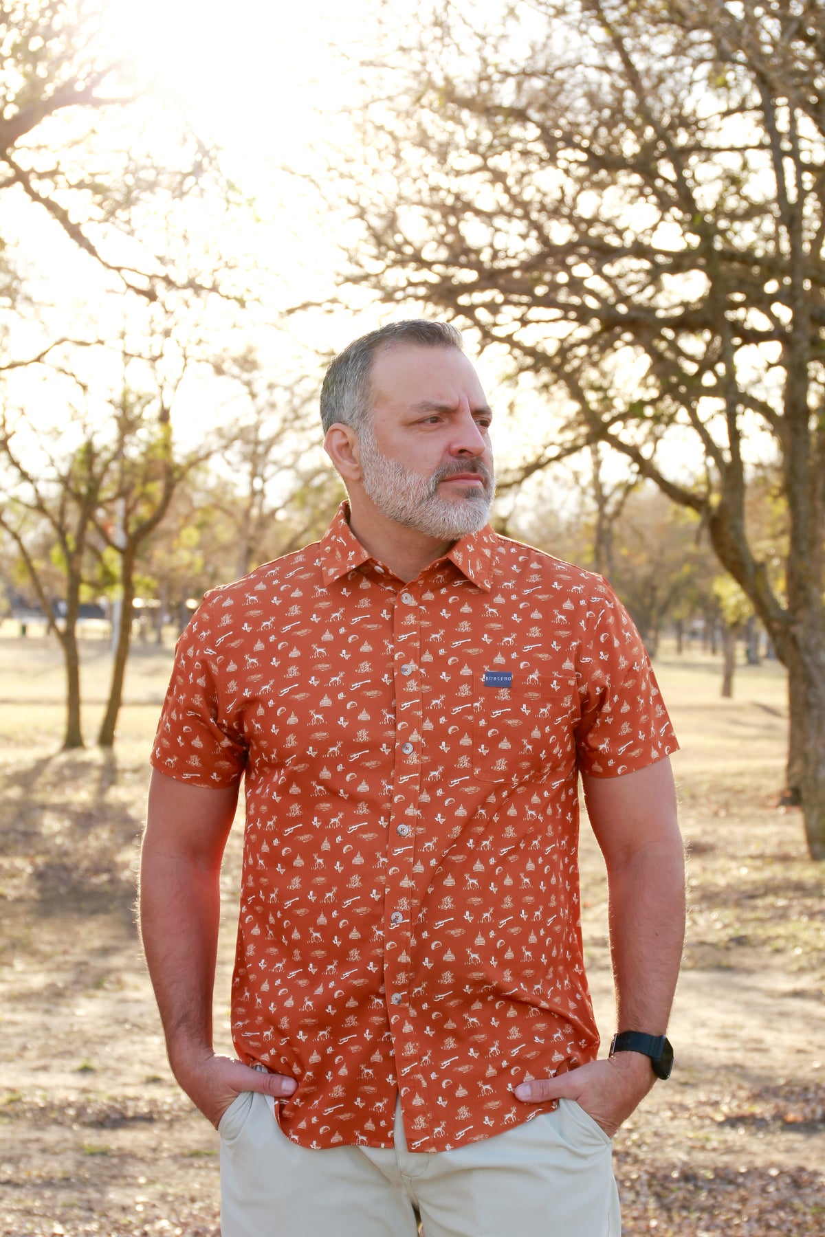 Performance Button Up