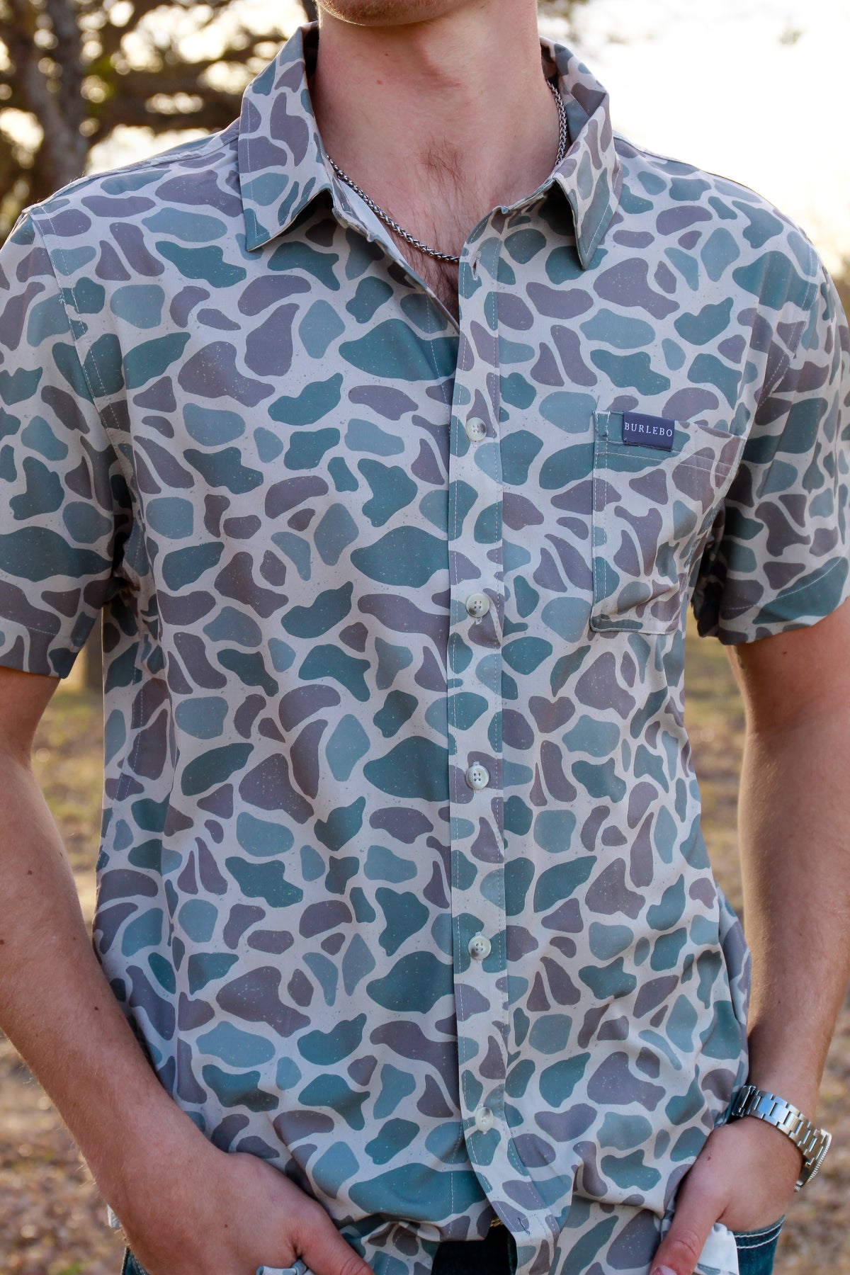 Performance Button Up