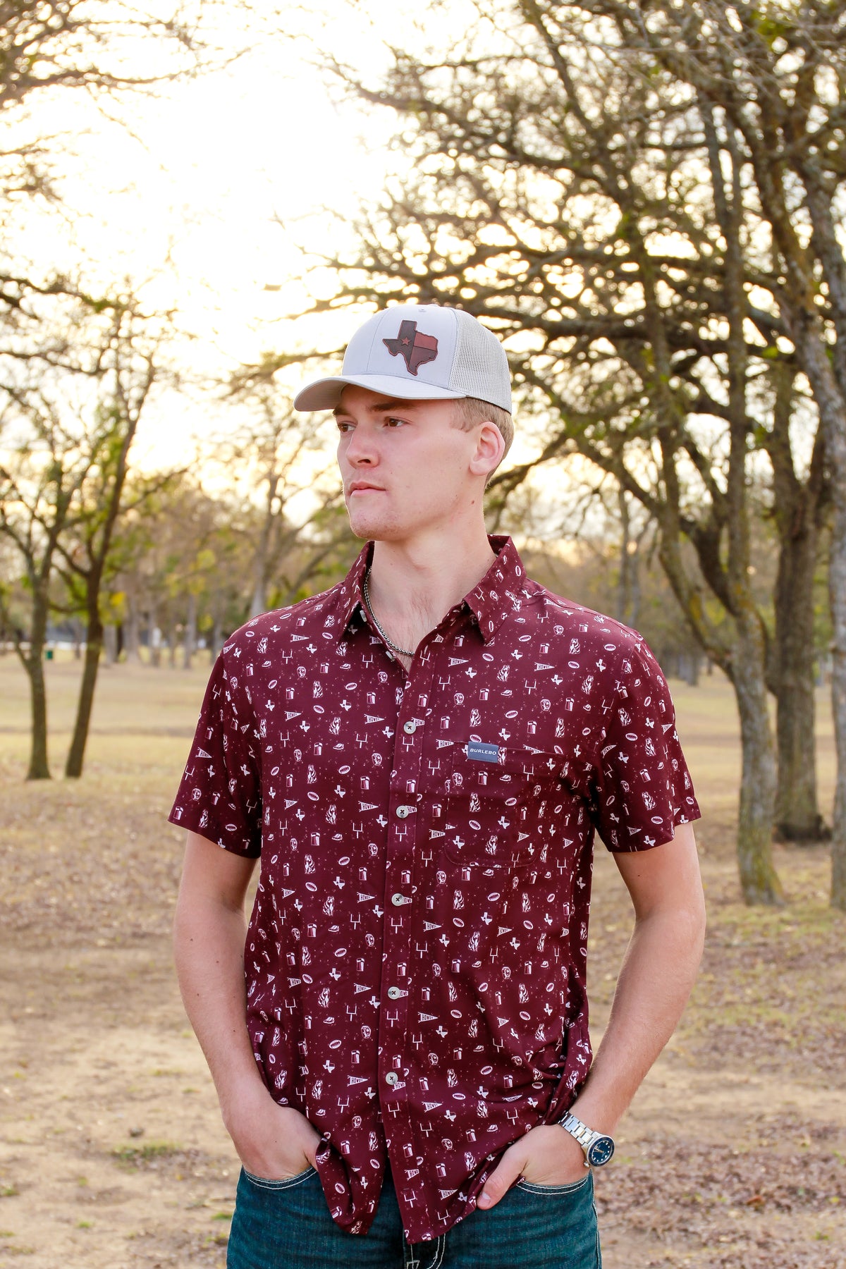 Performance Button Up