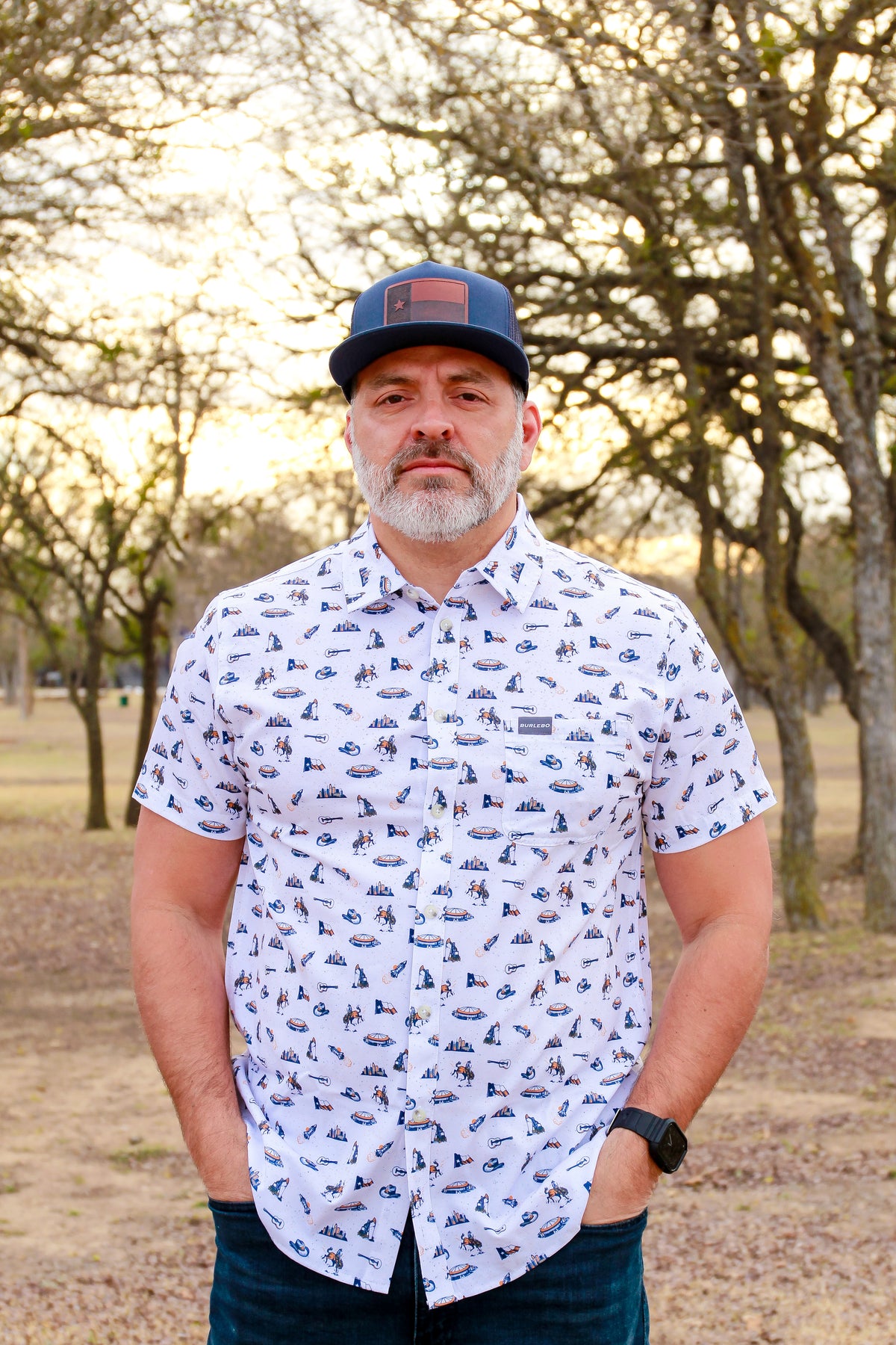 Performance Button Up