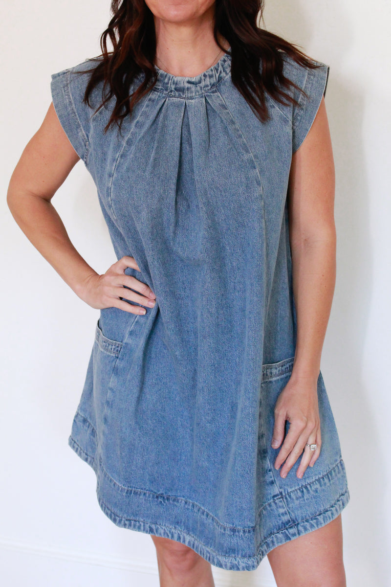 Heading South Denim Mini