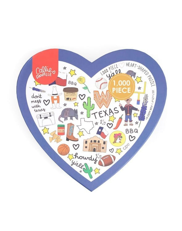 Love For Texas-1000 pc Jigsaw Puzzle