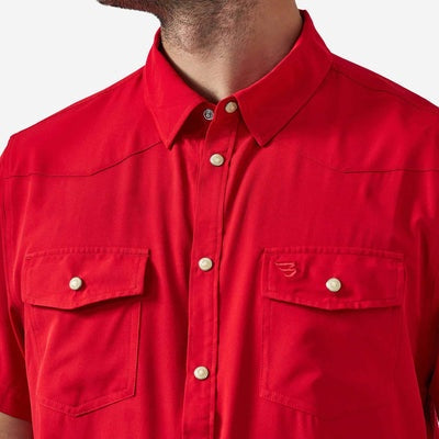 Performance Western Shirt-Red