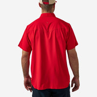 Performance Western Shirt-Red
