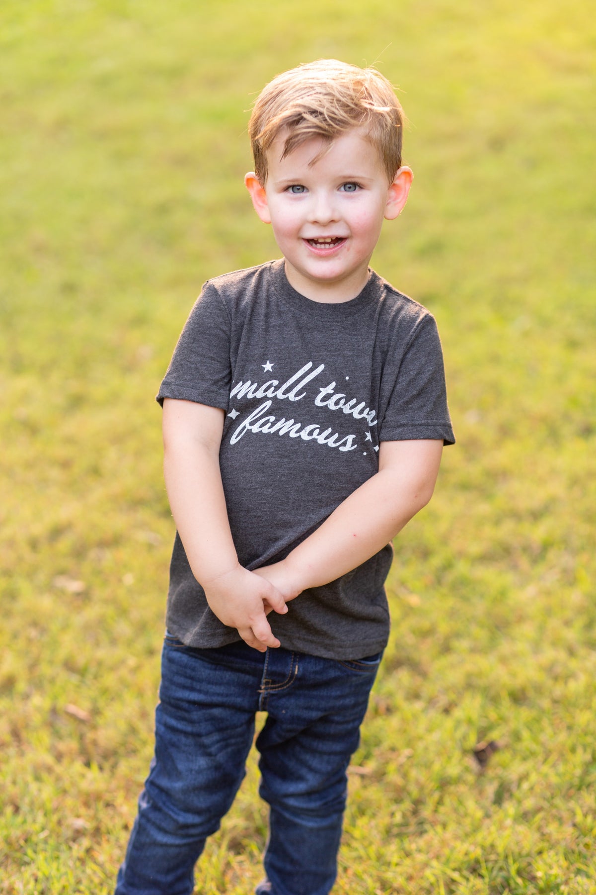 Small Town Famous Toddler Tee