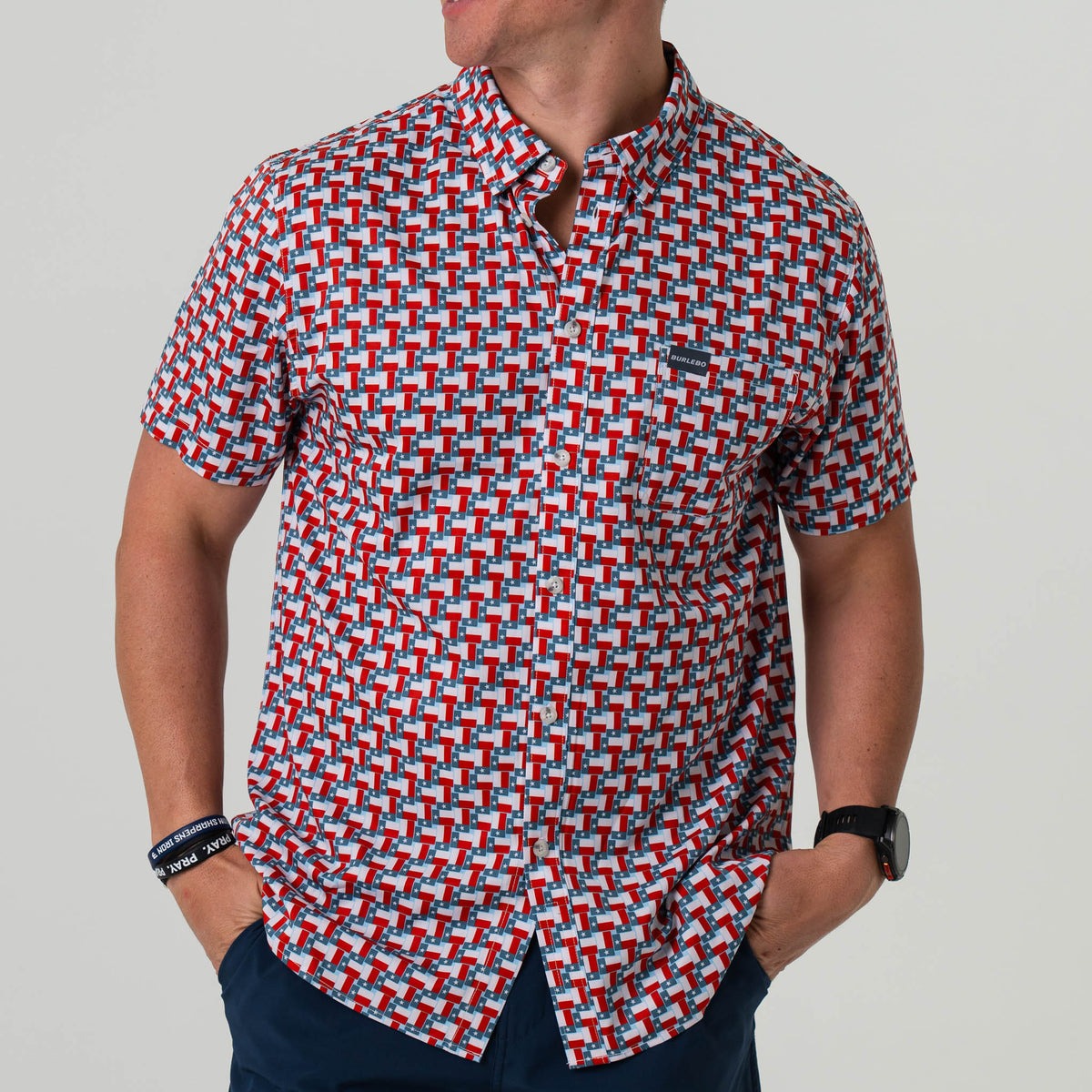 Performance Button Up