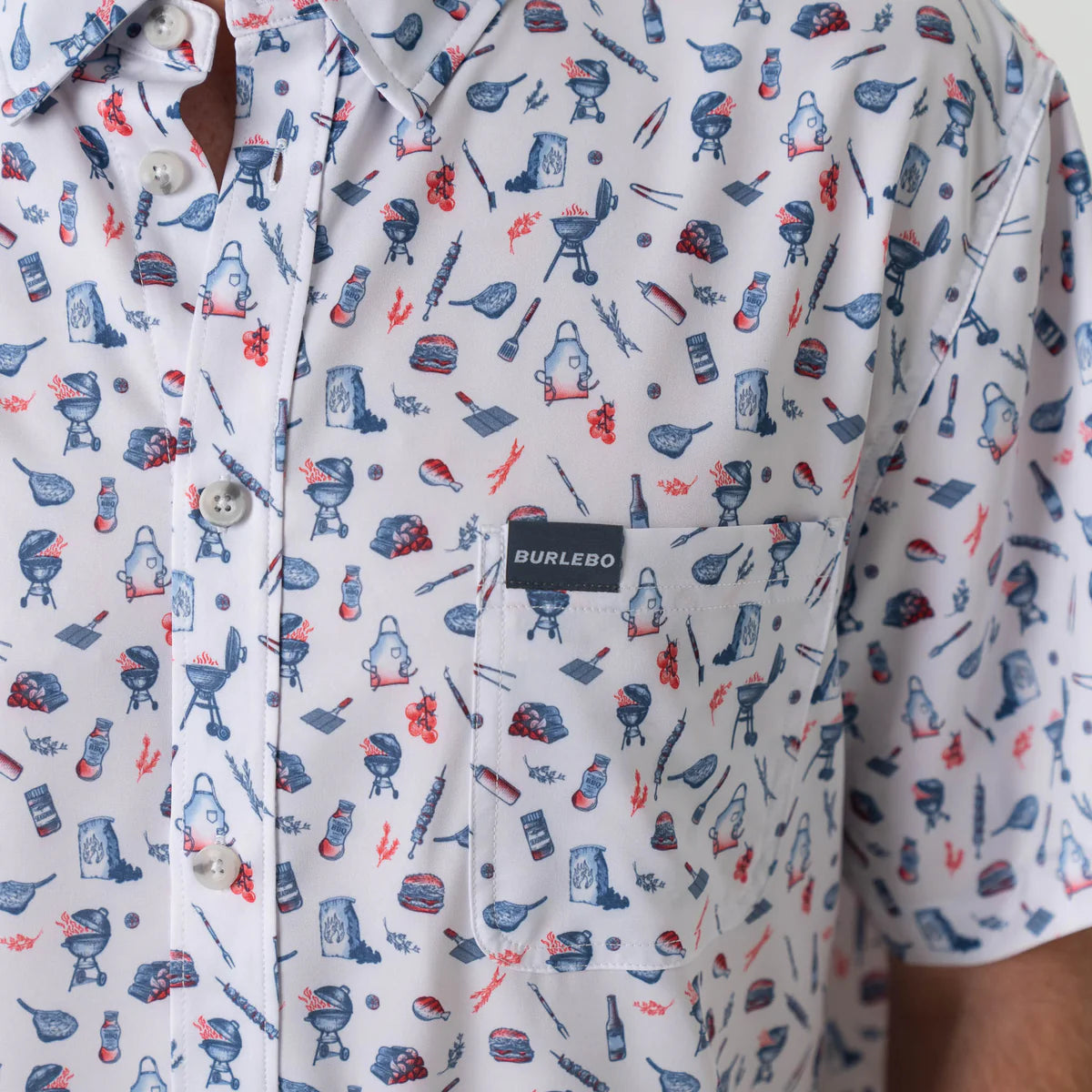 Performance Button Up