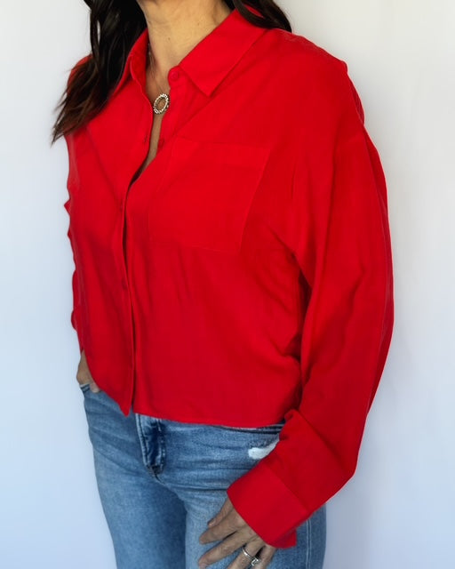 Sugarloaf Button Up Top