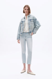 Trace Mid Rise Crop Jeans