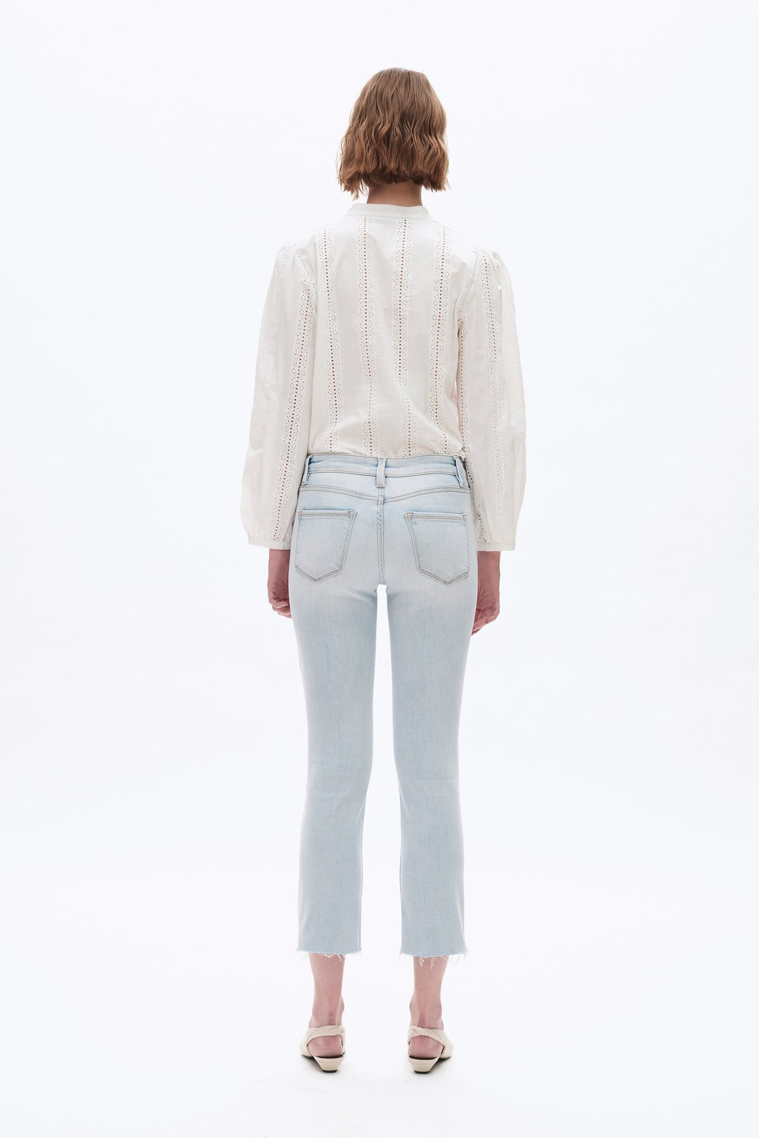 Trace Mid Rise Crop Jeans