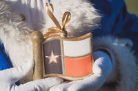 Texas Christmas Ornaments-Texas Flag