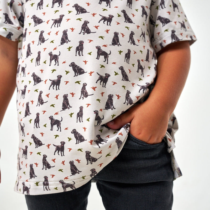 Youth Ducks & Dogs Performance Polo