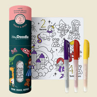 Mini Coloring & Doodle Mats