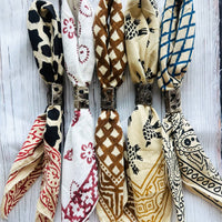 Boho Hand Dyed Bandanas