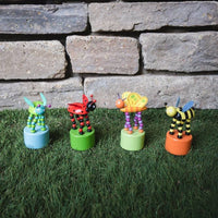 Bug Push Puppets