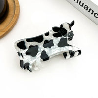 Black Cow Hair Clip