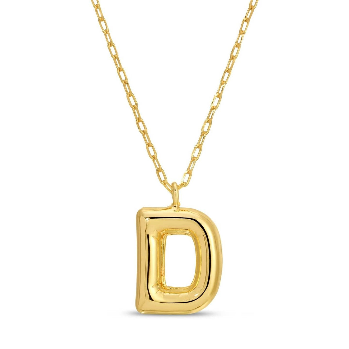 Large Balloon Initial Necklace