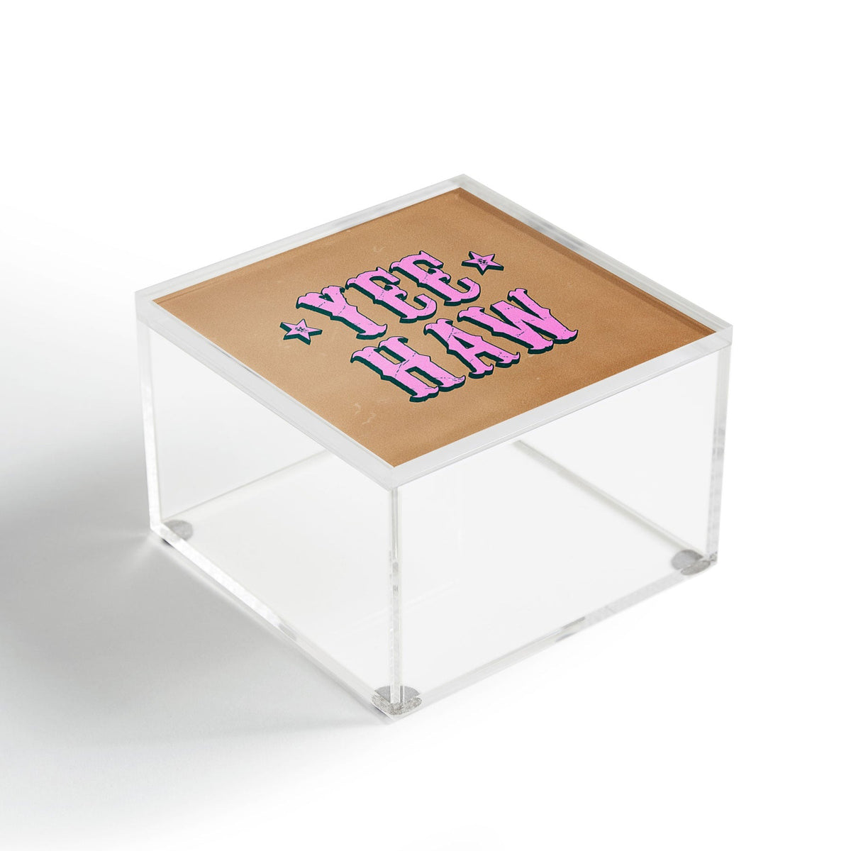 Yee Haw Acrylic Storage Box