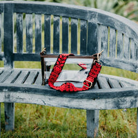 Kennedi Black & Red Adjustable Strap