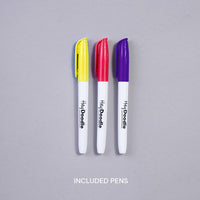 Mini Coloring & Doodle Mats-American Animals