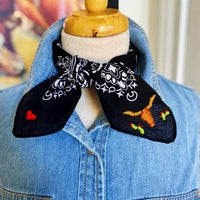 Embroidered Longhorn Bandanas