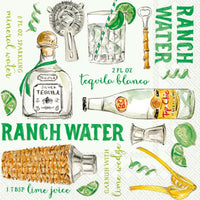 Cocktail Napkins - Drinks