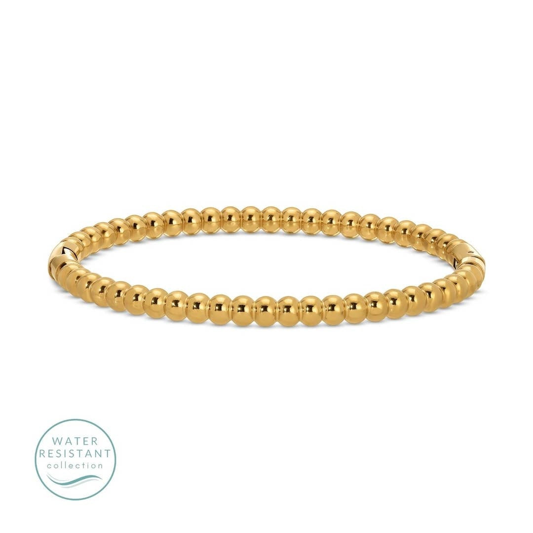 Sunlit Shore Hinge Bangle- Water Resistant