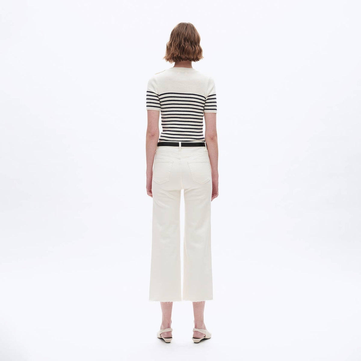 Elsa High Rise Wide Leg Jeans