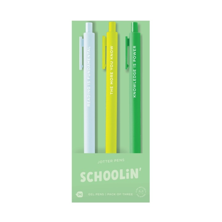 Schoolin' 3 Pack Pens
