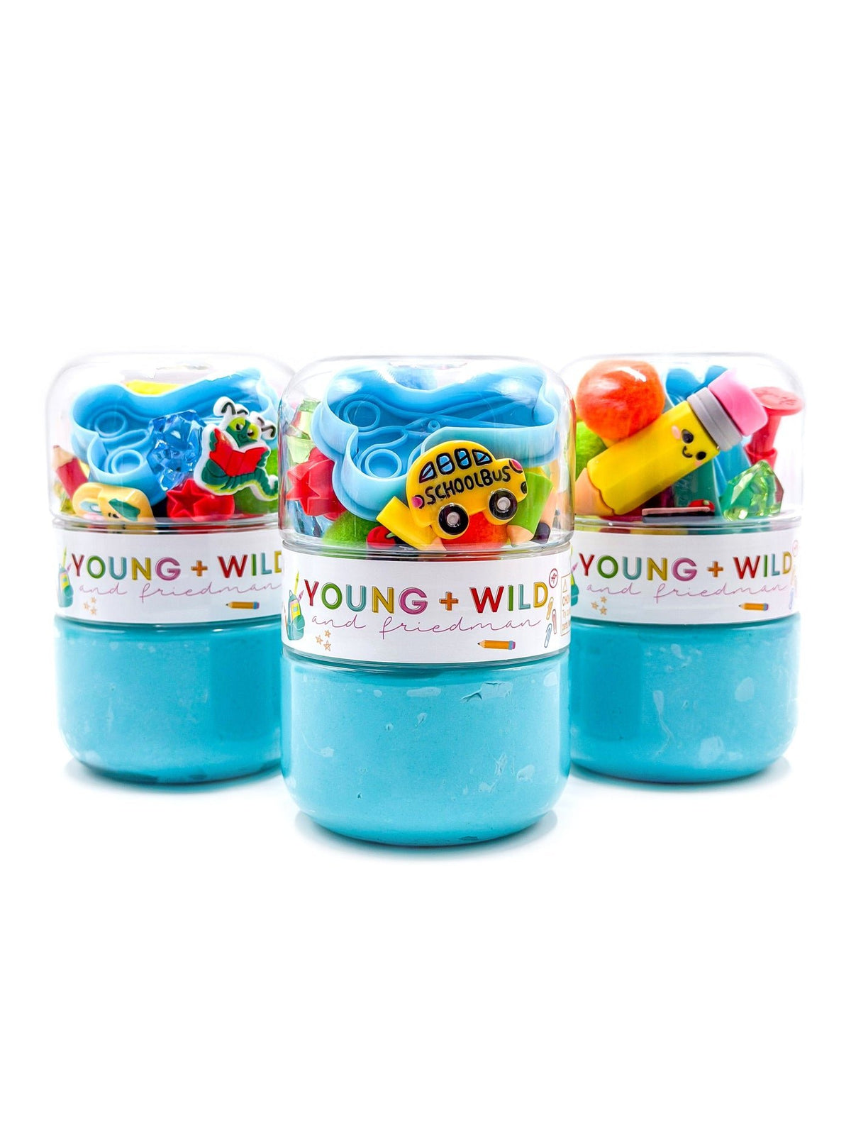 Grab & Go Dough Jar-Back to School