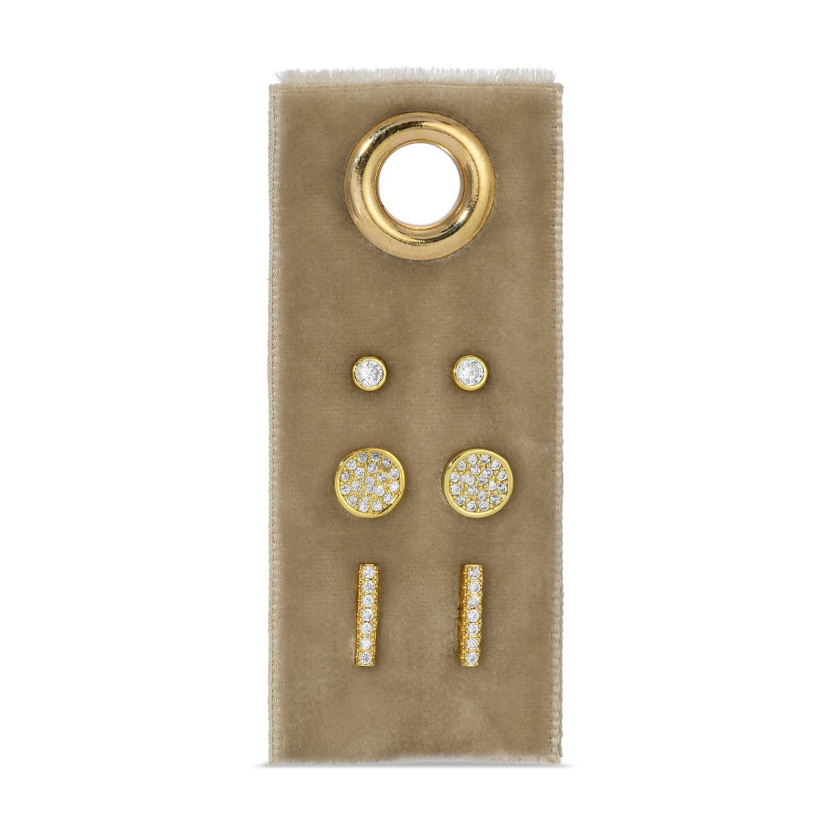 Pavé Stud Set