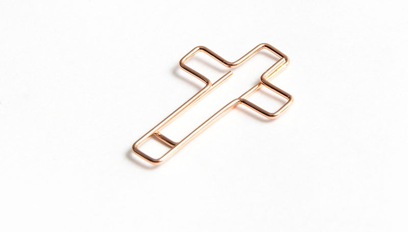 Cross Paper Clips