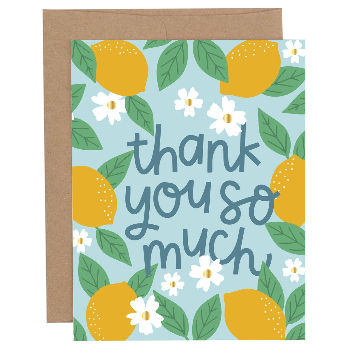 Thank You So Much-Lemons Card