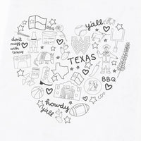 Texas Coloring Book