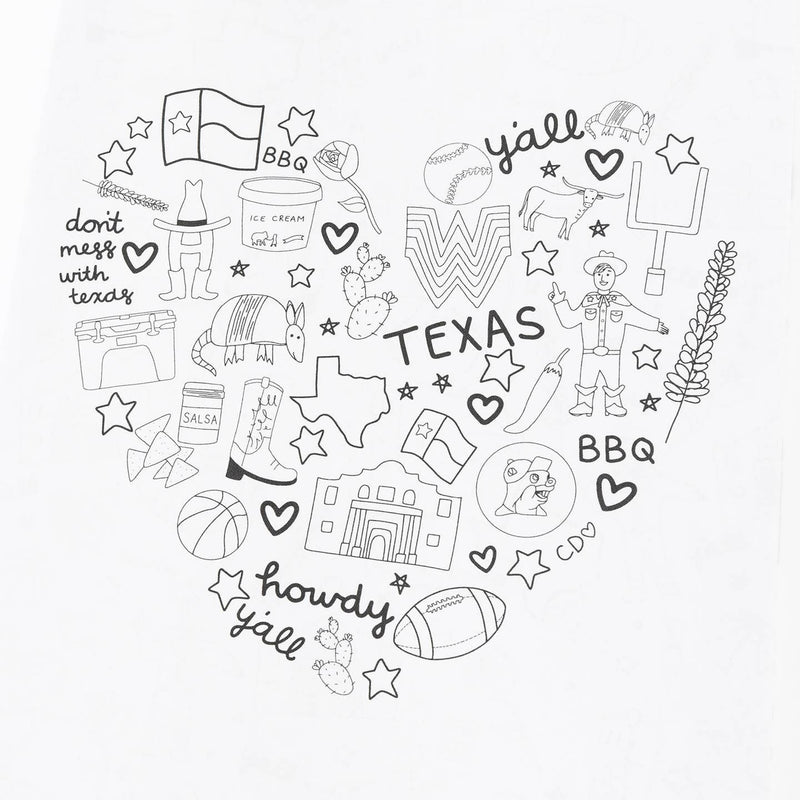 Texas Coloring Book