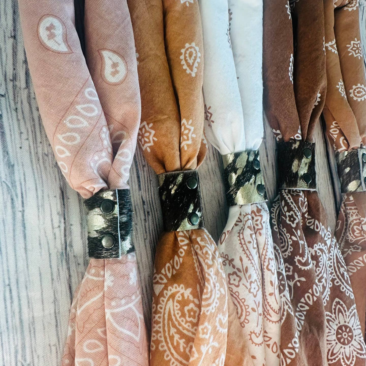 Terracotta Hand Dyed Bandanas