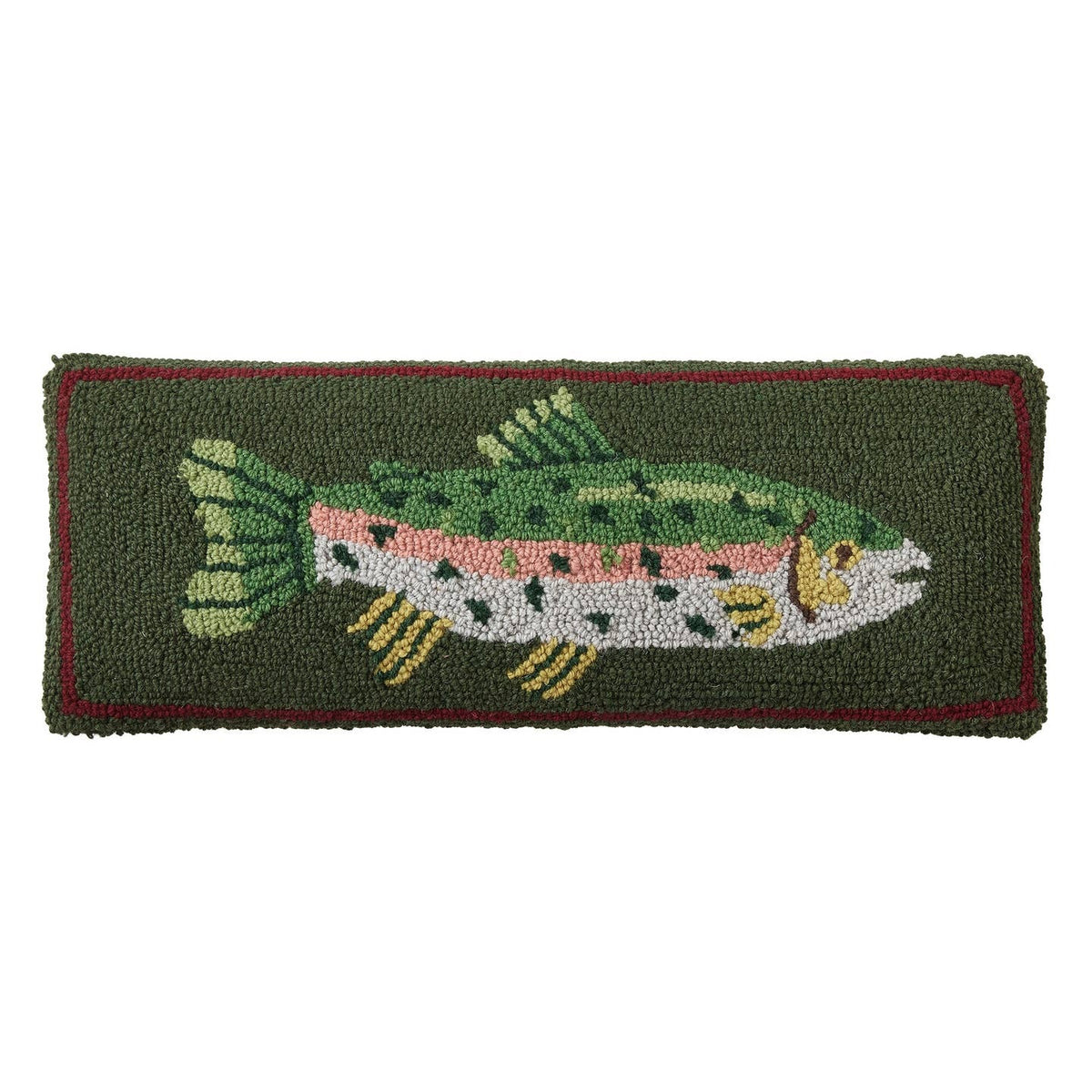 Trout Hook Pillow