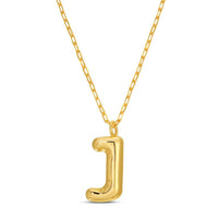 Large Balloon Initial Necklace