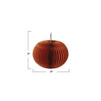 Paper Folding Honeycomb Pumpkin