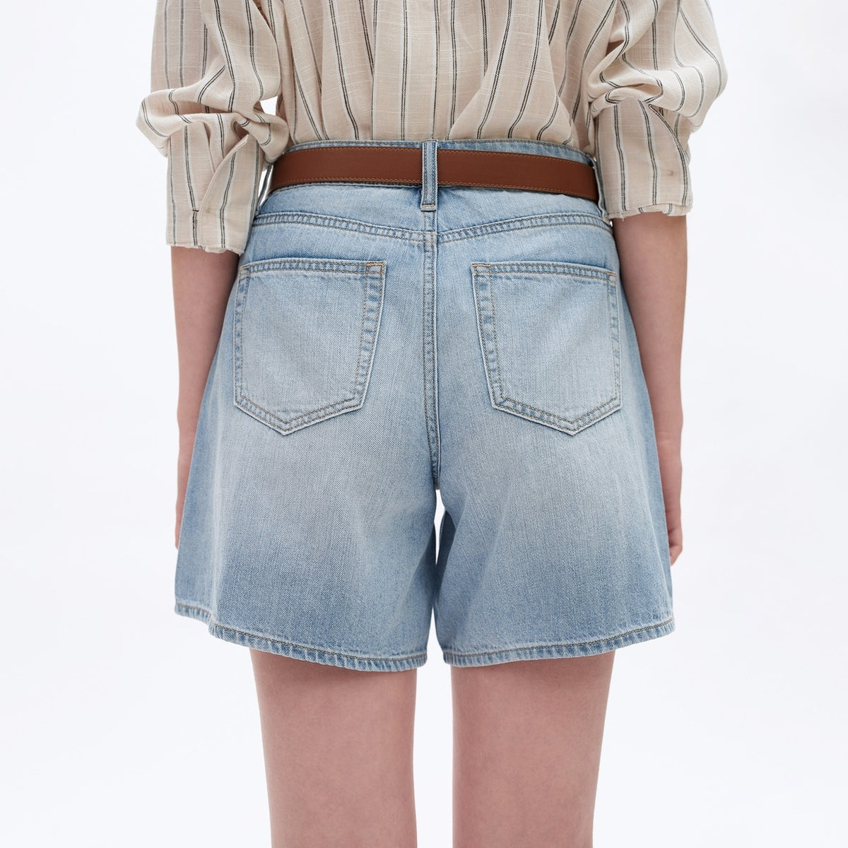 Hope Mid Rise Denim Shorts