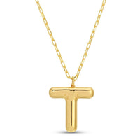 Large Balloon Initial Necklace