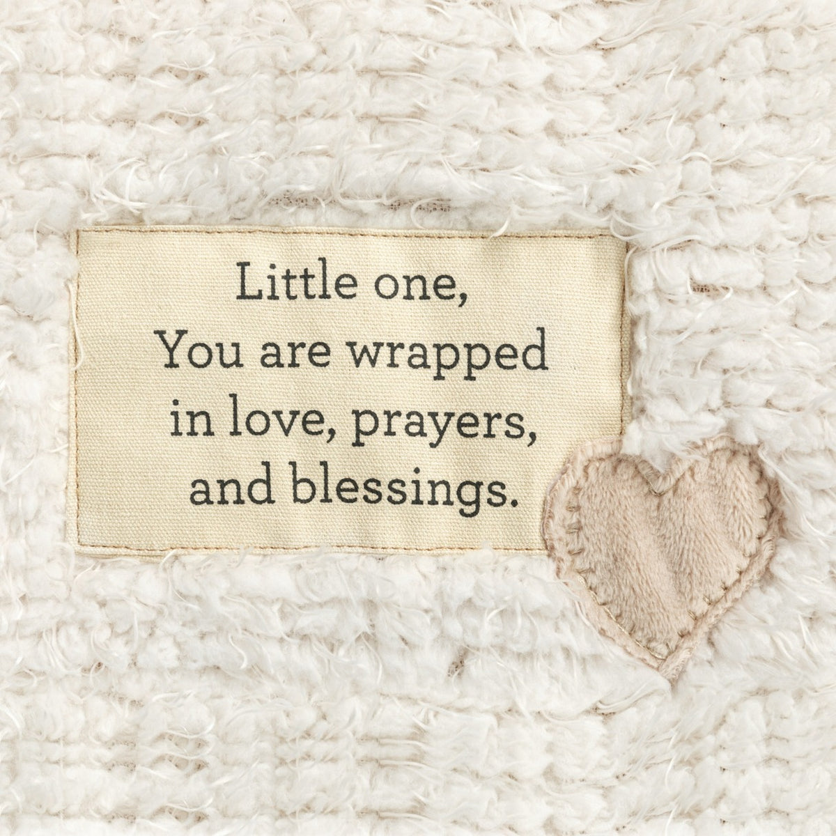 Wrapped In Prayer Baby Blanket
