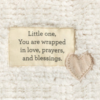 Wrapped In Prayer Baby Blanket