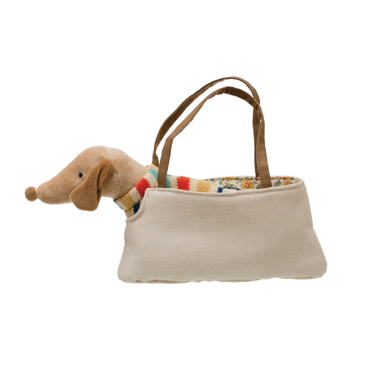 Removable Dachshund in Carrier