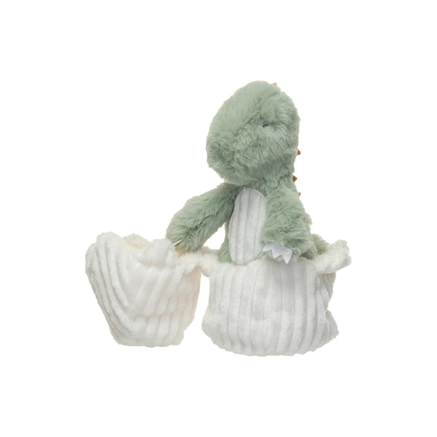 Plush Dinosaur and Egg