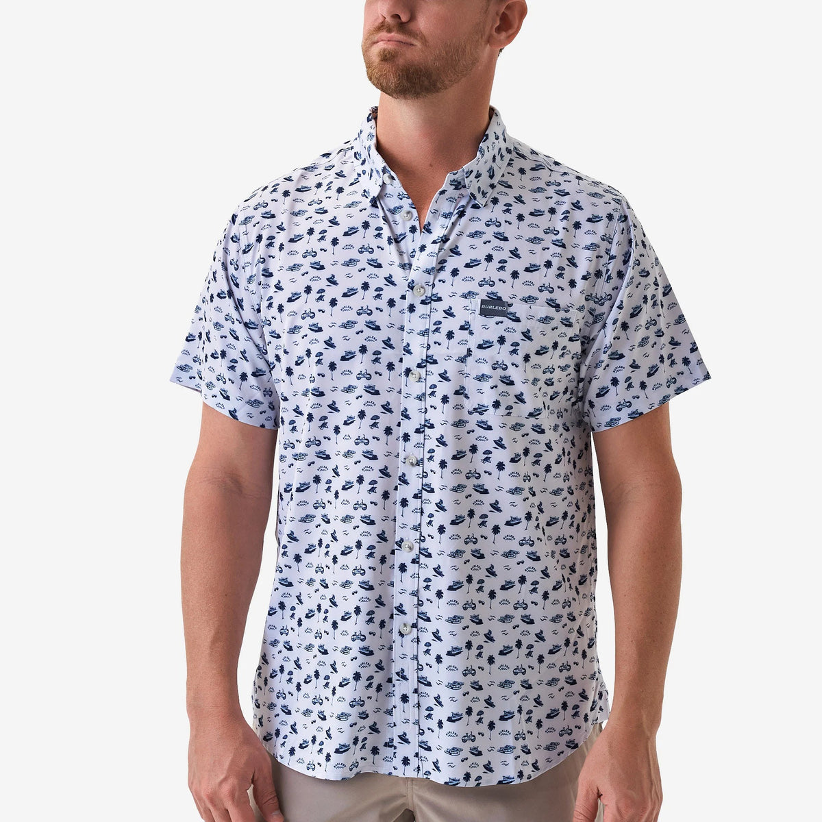 On the Water Performance Button Up